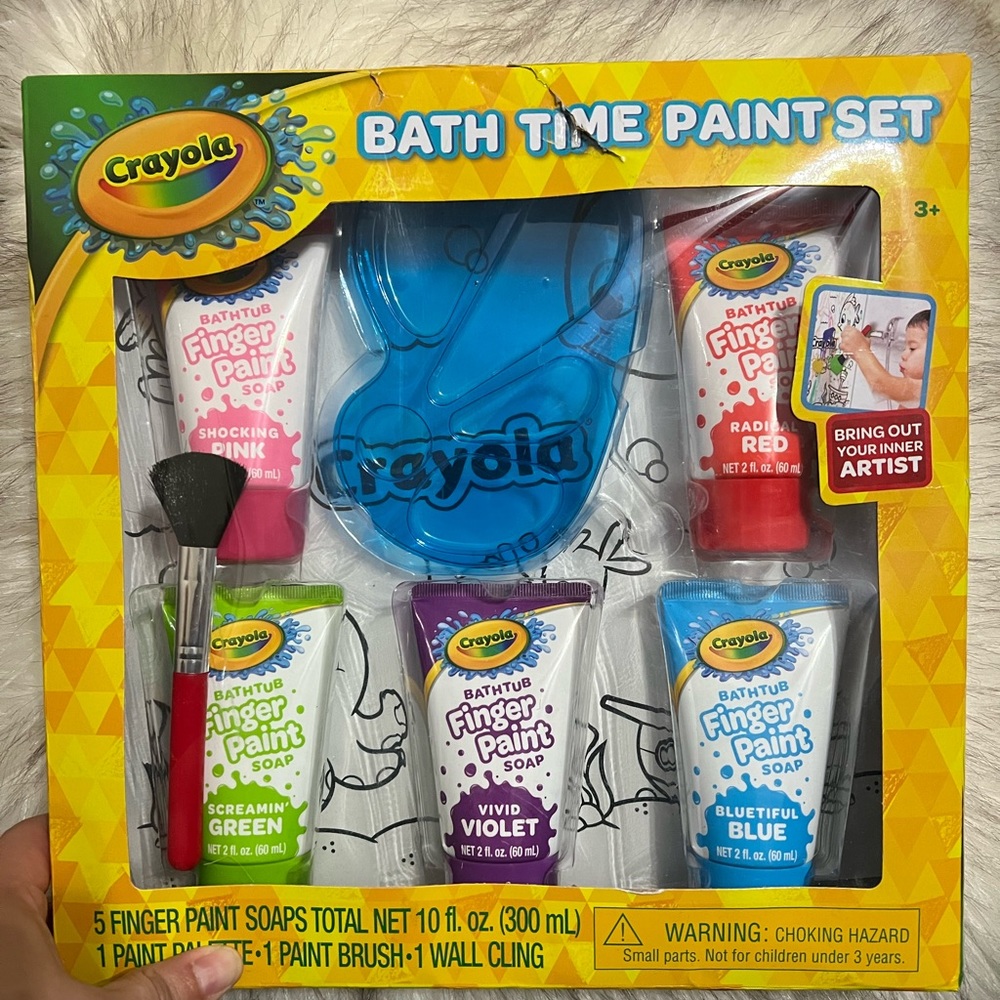 Crayola Bath Time Paint Set!!!😍😍